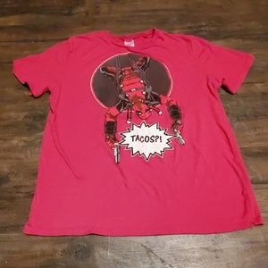 Marvel Shirts - Marvel Deadpool Tacos Shirt Marvel Shirts - Marvel Deadpool Tacos Shirt